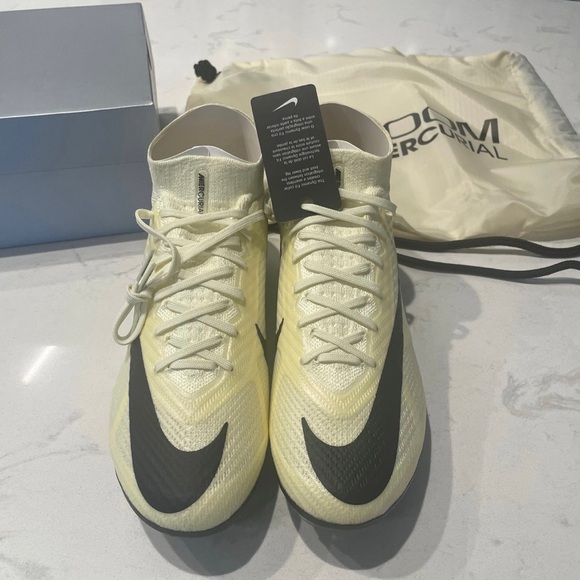 Nike Zoom Superfly 9 Elite FG DJ4977 soccer cleats lemonade black NIB Wi… main image 5